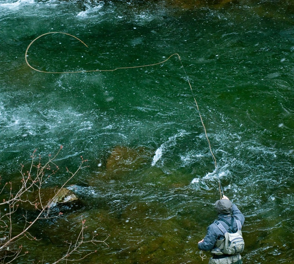 The Roll Cast Mend Fly Fishing Gink and Gasoline How to Fly Fish