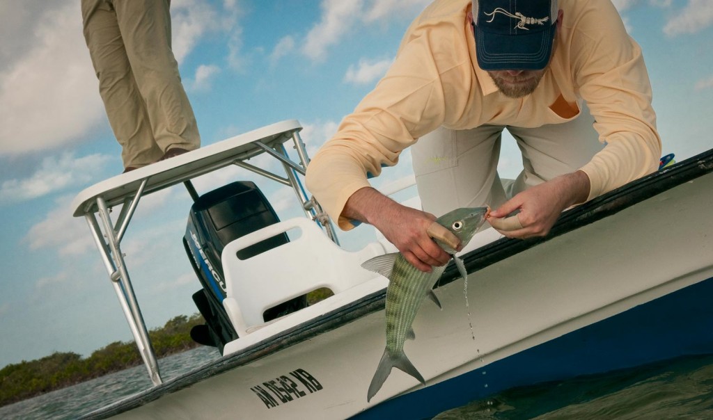 Holding Your Bone Fly Fishing Gink and Gasoline How to Fly Fish