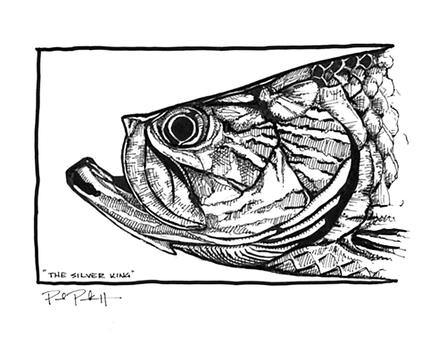 10x8 In by R Jenkins Fly Fishing Still Life Art Print 