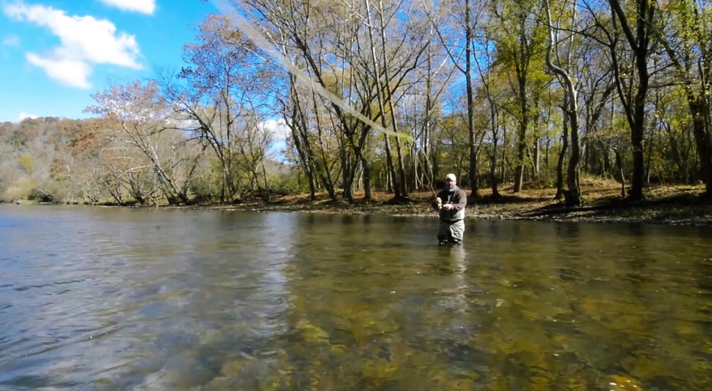 The Double Spey, For Single Hand Fly Fishing Gink and Gasoline