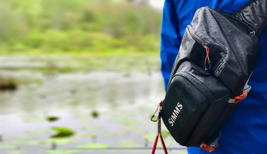 Simms G4 Sling Pack Review Fly Fishing Gink and Gasoline How to