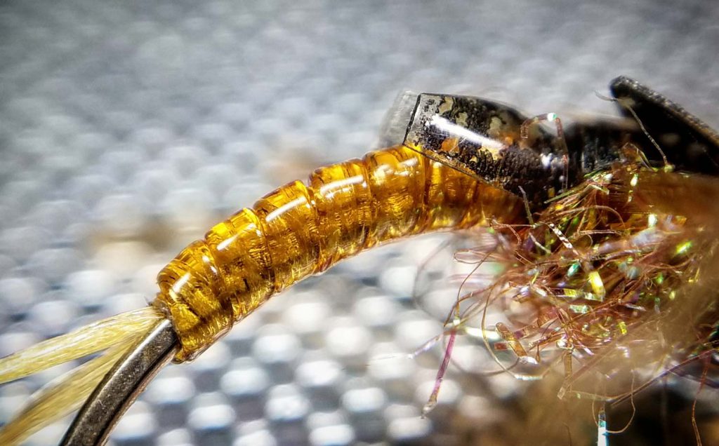 Working With Stretch Tubing Fly Fishing Gink and Gasoline How to