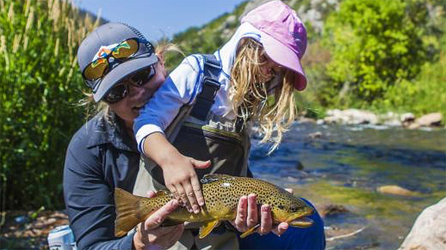 Saturday Shoutout / Little Girls, Big Trout - Fly Fishing, Gink and  Gasoline, How to Fly Fish, Trout Fishing, Fly Tying