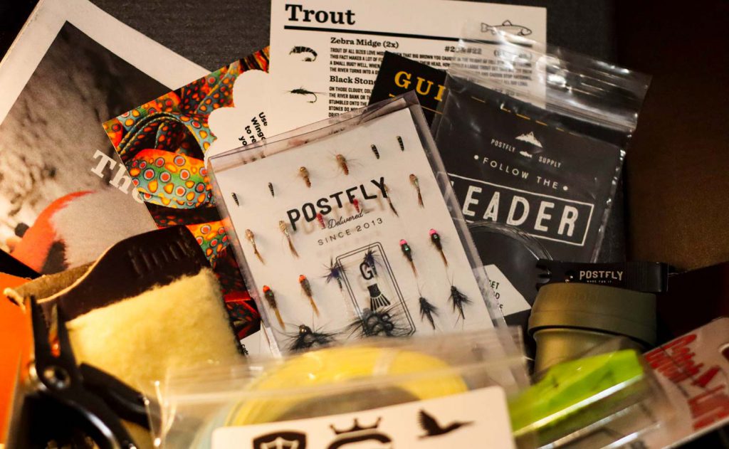 Review of PostFly Box Fly Fishing Gink and Gasoline How to Fly
